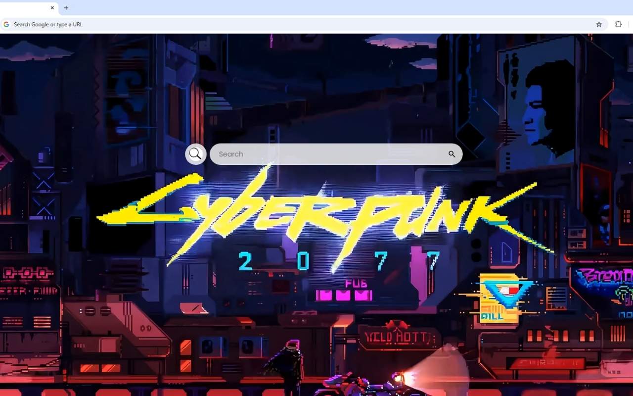 Cyberpunk 2077 Retro Live Wallpaper